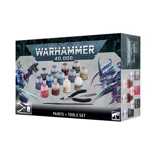 Warhammer Age of Sigmar: Paints and Tools Set - Valhalla Hobby